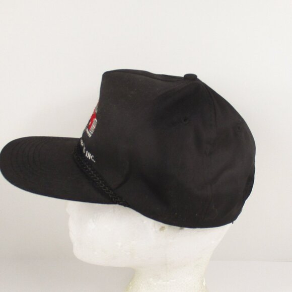 Vintage ESSO Petroles Gesgens & Fils Inc Hat Snapback Baseball 1980s Trucker Cap - Picture 3 of 6